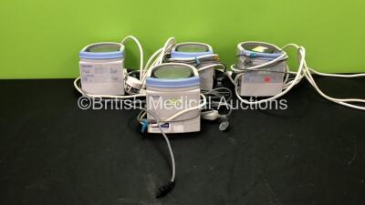 4 x Fisher & Paykel MR850AEK Respiratory Humidifier Units (All Power Up) *SN 9985AEK00147 - 181129373726 - 120109129140 - 070219003823*