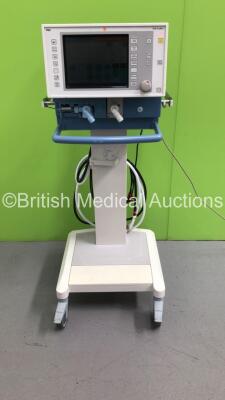 Drager Evita 4 Edition Ventilator on Stand Version 04.26 - Running Hours 38855 with Hoses (Powers Up) *S/N ARXN-0043 * **Mfd 2006**