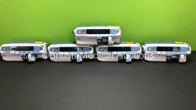 5 x CareFusion Alaris CC Syringe Pumps (All Draw Power) *800339357 - 800322143 - 800324475 - 800328299 - 800310361*