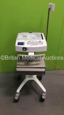 Mortara ELI 250c ECG Machine on Stand (Powers Up)