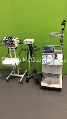 1 x Anetic Aid APT MK 3 Tourniquet with Hoses, 1 x Matrx Digital MDM on Stand with Hoses and 1 x Haemonetics Cell Saver 5+ Auto Transfusion System with Suction Unit (Powers Up)