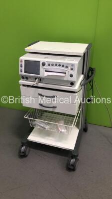 GE 250cx Series Fetal Monitor with 2 x US Transducers and SPO2 Finger Sensor (Powers Up) - 6