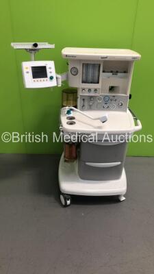 Datex-Ohmeda Aespire Anaesthesia Machine with Datex-Ohmeda 7100 Ventilator Software Version 2.0, Bellows, Absorber and Hoses (Powers Up - 1 x Broken Wheel)