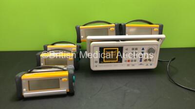 Mixed Lot Including 1 x Neurosign 800 Digital Electromyograph Unit (Powers Up) 5 x GE Ohmeda TruSat Oximeters (All Untested Due to No Power Supplies)