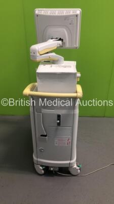 Hitachi Hi Vision Preirus Ultrasound Scanner *S/N KE16265207* **Mfd 2012** with 24 x Hitachi Sterile Puncture Adapters *Expiry Date - 08/2024* (Powers Up - Mark on Handle and Lower Trims) - 16