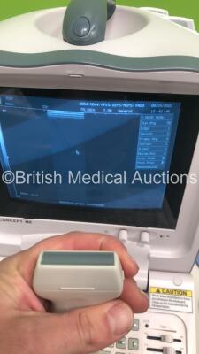 Dynamic Imaging Concept M6 Ultrasound Scanner *S/N BE6C-4723* **Mfd 12/2006* Version 1.4 with 2 x Transducers / Probes (35C50EA *Mfd 11/2006* and 73L38EA *Mfd 12/2006*) on UMT-100 Trolley (Powers Up) - 7