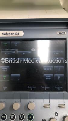 GE Voluson E8 Expert Flat Screen Ultrasound Scanner *S/N D22611* **Mfd 07/2014** Software Version 14.0.6.1639 BT Version 13.5 with 2 x Transducers / Probes (RAB6-D Ref H48681MG *Mfd 09/2014* and C1-5-D Ref 5261135 *Mfd 08/2014*), Sony UP-D897 Digital Grap - 5