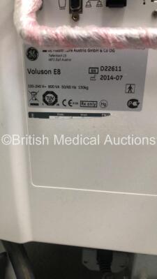 GE Voluson E8 Expert Flat Screen Ultrasound Scanner *S/N D22611* **Mfd 07/2014** Software Version 14.0.6.1639 BT Version 13.5 with 2 x Transducers / Probes (RAB6-D Ref H48681MG *Mfd 09/2014* and C1-5-D Ref 5261135 *Mfd 08/2014*), Sony UP-D897 Digital Grap - 16