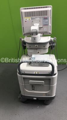 Toshiba Aplio 500 TUS-A500 Flat Screen Ultrasound Scanner *S/N T1D12S3606* **Mfd 12/2012** with 4 x Transducers / Probes (PLT-1202S *Mfd 07/2012* / PVT-674BT *Mfd 12/2012* / PLT-1204BT *Mfd 11/2012* and PVT-375BT *Mfd 04/2018*) and Sony UP-D897 Digital G - 9