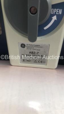 GE Voluson 730 Pro Ultrasound Scanner *S/N A40594* **Mfd 01/2008** with 2 x Transducers / Probes (AB2-7 *Mfd 11/2007* and IC5-9H *Mfd 02/2008*), Sony UP-897MD Video Graphic Printer and SOny DVO-1000MD DVD Recorder (Draws Power - Blank Screen - Missing But - 8