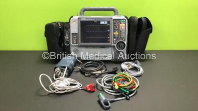 Medtronic Physio-Control Lifepak 15 Version 2 12-Lead Monitor / Defibrillator *Mfd - 2012* Ref - 99577-000656 P/N - V15-2-001003 Software Version - 3306808-005 with Pacer, CO2, SPO2, NIBP, ECG, Auxiliary Power and Printer Options, 4 and 6 Lead ECG Leads, 