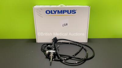 Olympus CF-H260DL Video Colonoscope in Case - Engineer's Report : Optical System - No Fault Found, Angulation - No Fault Found, Insertion Tube - No Fault Found, Light Transmission - No Fault Found, Channels - No Fault Found, Leak Check - No Fault Found *2