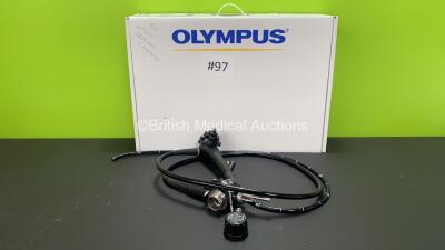 Olympus GIF-H260 Video Gastroscope in Case - Engineer's Report : Optical System - No Fault Found, Angulation - No Fault Found, Insertion Tube - No Fault Found, Light Transmission - No Fault FOund, Channels - No Fault Found, Leak Check - No Fault Found *20