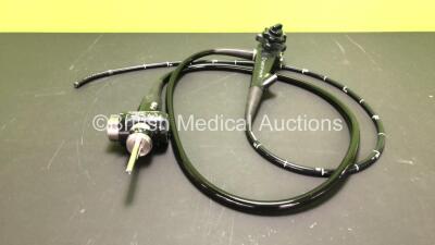 Olympus GIF-Q260 Video Gastroscope in Case - Engineer's Report : Optical System - No Fault Found, Angulation - No Fault Found, Insertion Tube - No Fault Found, Light Transmission - No Fault Found, Channels - No Fault Found, Leak Check - No Fault Found *27 - 2