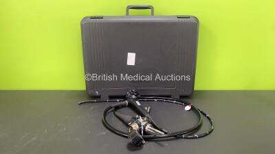 Olympus GIF-H260 Video Gastroscope in Case - Engineer's Report : Optical System - No Fault Found, Angulation - No Fault Found, Insertion Tube - No Fault Found, Light Transmission - No Fault FOund, Channels - No Fault Found, Leak Check - No Fault Found *28