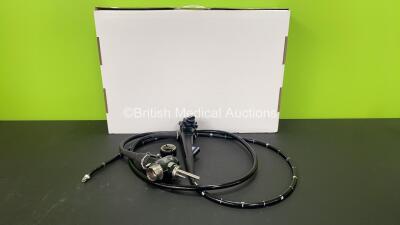 Olympus TJF-260V Video Duodenoscope in Case - Engineer's Report : Optical System - No Fault Found, Angulation - No Fault Found, Insertion Tube - Bad Kink at Grip, Light Transmission - No Fault Found *2101442*