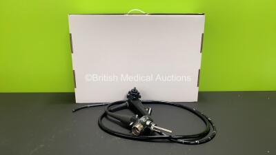 Olympus GIF-XQ260 Video Gastroscope in Case - Engineer's Report : Optical System - No Fault Found, Angulation - No Fault Found, Insertion Tube - No Fault Found, Light Transmission - No Fault Found, Channels - No Fault Found, Leak Check - No Fault Found *2