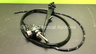 Olympus GIF-Q260 Video Gastroscope in Case - Engineer's Report : Optical System - No Fault Found, Angulation - No Fault Found, Insertion Tube - No Fault Found, Light Transmission - No Fault Found, Channels - No Fault Found, Leak Check - No Fault Found *26 - 2