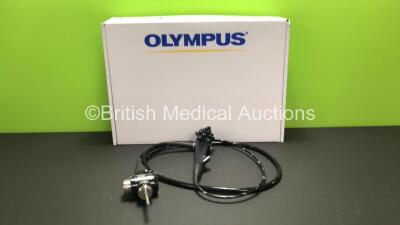 Olympus GIF-XP260 Video Gastroscope in Case - Engineer's Report : Optical System - No Fault Found, Angulation - No Fault Found, Insertion Tube - No Fault Found, Light Transmission - No Fault Found, Channels - No Fault Found, Leak Check - No Fault Found *2