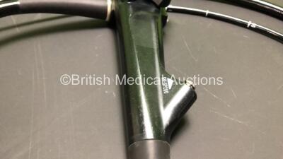 Olympus GIF-XP260 Video Gastroscope in Case - Engineer's Report : Optical System - Slightly Misty, Angulation - Not Reaching Specification, To Be Adjusted, Insertion Tube - No Fault Found, Light Transmission - No Fault Found, Channels - No Fault Found, Le - 3