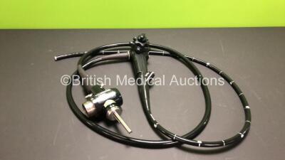 Olympus GIF-1T240 Video Gastroscope in Case - Engineer's Report : Optical System - No Fault Found, Angulation - Not Reaching Specification, To Be Adjusted, Insertion Tube - No Fault Found, Light Transmission - No Fault Found, Channels - No Fault Found, Le - 2