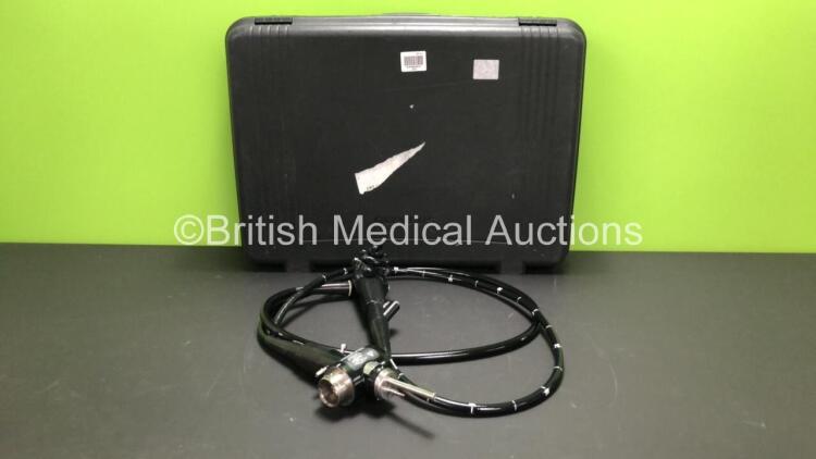 Olympus GIF-1T240 Video Gastroscope in Case - Engineer's Report : Optical System - No Fault Found, Angulation - No Fault Found, Insertion Tube - No Fault Found, Light Transmission - No Fault Found, Channels - No Fault Found, Leak Check - No Fault Found *2