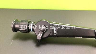 Pentax FNL-10RBS Laryngoscope - Engineer's Report : Optical System - No Fault Found, Angulation - No Fault Found, Insertion Tube - Indentations Presents, Light Transmission - No Fault Found, Leak Check - No Fault Found *H114983* - 2