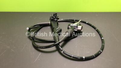 Olympus GIF-2T240 Video Gastroscope in Case - Engineer's Report : Optical System - No Fault Found, Angulation - Not Reaching Specification, To Be Adjusted, Insertion Tube - No Fault Found, Light Transmission - No Fault Found, Channels - No Fault Found, Le - 2