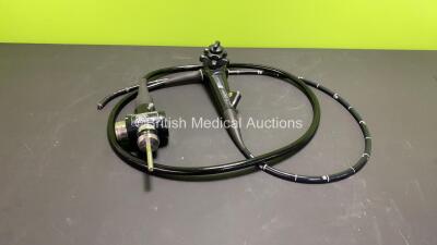 Olympus GIF-Q260 Video Gastroscope in Case - Engineer's Report : Optical System - No Fault Found, Angulation - Not Reaching Specification, To Be Adjusted, Insertion Tube - No Fault Found, Light Transmission - No Fault Found, Channels - No Fault Found, Lea - 2