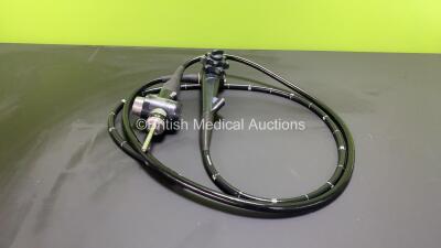 Olympus TJF-260V Duodenoscope in Case - Engineer's Report : Optical System - Minor Shadow Mark on Centre Image, Angulation - No Fault Found, Insertion Tube - No Fault Found, Light Transmission - No Fault Found, Channels - No Fault Found, Leak Check - No F - 2