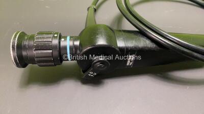 Pentax FNL-10RP3 Laryngoscope in Case - Engineer's Report : Optical System - 3 Broken Fibers, Angulation - No Fault Found, Insertion Tube - No Fault Found, Light Transmission - No Fault Found, Leak Check - No Fault Found *114233* - 3