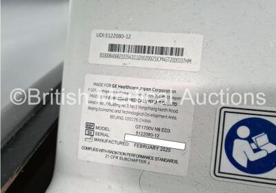 GE EVO CT Table *Mfd - Feb 2020* Model - 5122080-12 *OEM Deinstalled from a Working Clinical Environment *Table Only, Scanner Not Included* **CM4GT2000107HM** - 3