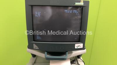 B-K Medical 2101 Falcon Ultrasound Scanner *S/N 2002-1841107* with 1 x Transducer / Probe (Type 8665 2.5-5MHz) and Mitsubishi P93 Printer (Powers Up) - 2