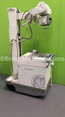 GE AMX 4 Plus Mobile X-Ray Model 2236420 with Exposure Hand Trigger and Key (Powers Up with Key-Key Included) * SN 554390WK5 * * Mfd Feb 2000 * - 2