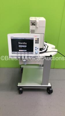 Maquet Servo-i Ventilator Model No 6487800 System Version V4.0 System Software Version V4.00.03 / Total Operating Hours 71458 with Hoses (Powers Up)