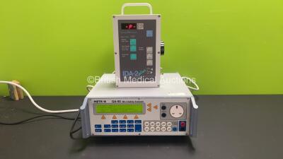 Job Lot Including 1 x Ultramedic IDA-2 Plus Infusion Device Analyzer and 1 x Metron QA-90 MK II Safety Analyzer *Version - 4.05* (Both Power Up)