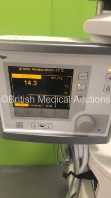 Drager Caleo Infant Incubator Software Version 2.11 with Mattress (Powers Up) * Equip No 020036 * - 3