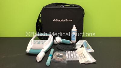 Verathon BladderScan BVI 9400 Bladder Scanner with Handpiece, 1 x Flat Battery and Consumables in Case (Untested Due to Flat Battery)