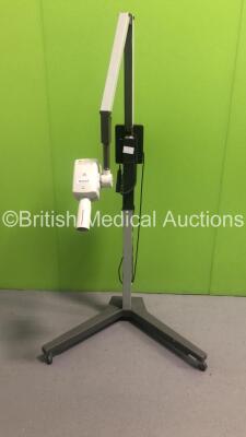 Gendex Oralix 65S Type 9801 100 3404 Dental X-Ray on Stand with Exposure Hand Trigger (Unable to Test Due to Cut Cable) * Mfd Nov 1993 *