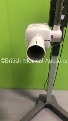Gendex Oralix 65S Type 9801 100 3404 Dental X-Ray on Stand with Exposure Hand Trigger (Unable to Test Due to Cut Cable) * Mfd Nov 1993 * - 4