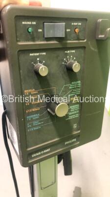 Gendex Oralix 65S Type 9801 100 3404 Dental X-Ray on Stand with Exposure Hand Trigger (Unable to Test Due to Cut Cable) * Mfd Nov 1993 * - 5