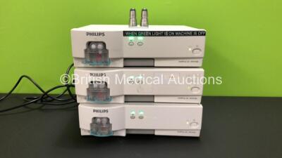 3 x Philips IntelliVue G5 - M1019A Gas Modules *Mfd's - 2 x 2010 and 1 x 2008* (All Power Up)