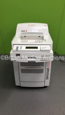 Agfa Drystar 4500M CR Reader (Powers Up - Missing Wheel) *S/N 106353*