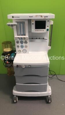 Datex-Ohmeda 9100C Anaesthesia Machine Software Version 1.1 with Absorber,Bellows,Oxygen Mixer and Hoses (Powers Up) * Asset No FS 0127111 * * Mfd 2012 *