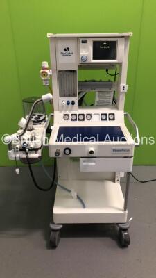 Spacelabs Healthcare Blease Focus Anaesthesia Machine with 700 Series Ventilator Model 750F Front Panel Software V700900 10.07 / Control Board Software V700900 9.62,Absorber,Bellows,Oxygen Mixer and Hoses (Powers Up) * Asset No FS 0128646 *