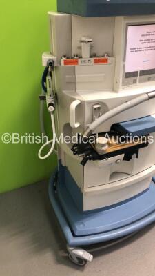 Drager Primus Anaesthesia Machine Ref 8603800-39 Software Version 4.50.00 - Running Hours Mixer 6906 Ventilator 11307 with Hoses (Powers Up) * SN ARXN-0071 * * Mfd 2006 * - 7