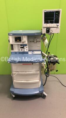 Drager Fabius GS Anaesthesia Machine Software Version 1.39.3 Total Run Hours 5 Total Vent Hours 0 with Mindray Datascope Spectrum OR Patient Monitor with T1,IBP1,IBP2,SpO2,Printer and ECG Options,Datascope Gas Module SE with D-Fend Water Trap,Absorber,Bel