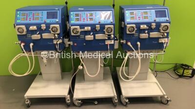 3 x Gambro AK 200 S Dialysis Machines Version 9.00 / 9.2 / 9.00 (All Power Up)