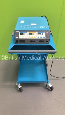 Valleylab Force FX-8CS Electrosurgical / Diathermy Unit on Stand (Powers Up) * SN SF9F04528A *