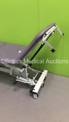 Plinth 2000 3-Way Hydraulic Patient Examination Couch (Hydraulics Tested Working) - 2